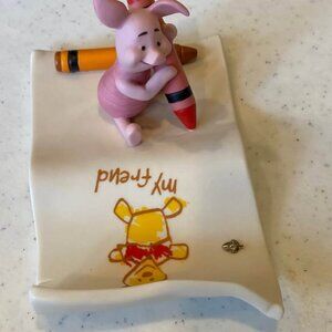 Disney Pooh & Friends Piglet “best friend”Figurine